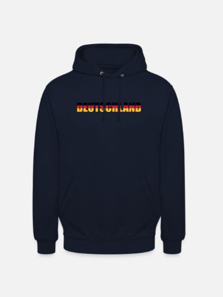 Deutschland - Unisex Hoodie - Navy