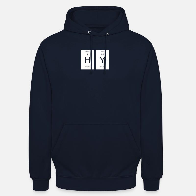 hy Periodensystem Programmieren Nerd - Unisex Hoodie - Navy