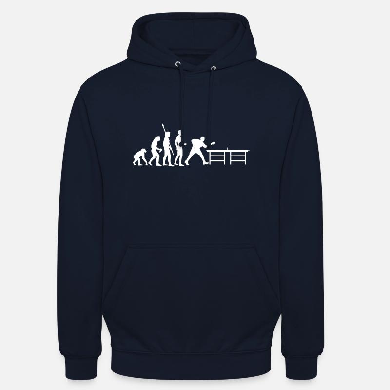 Table tennis Evolution table tennis table white - Unisex Hoodie - navy