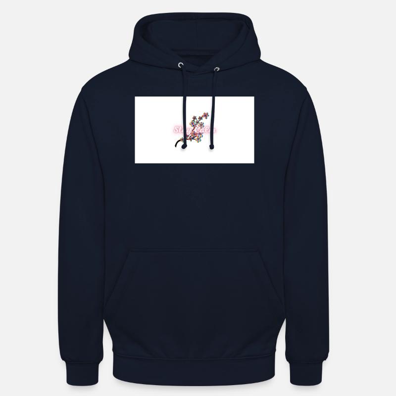 Restez calme Print - Sweat-shirt à capuche unisexe - marine