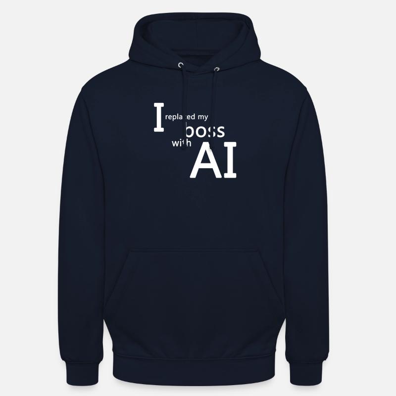 künstliche Intelligenz - Unisex Hoodie - Navy