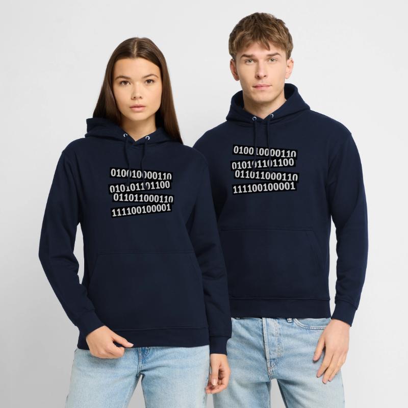Binary Code Program Language Unisex Hoodie