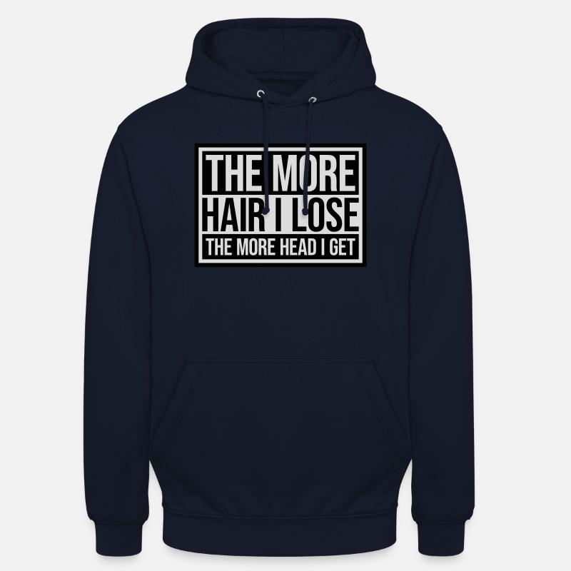 I get more head - Unisex Hoodie - navy