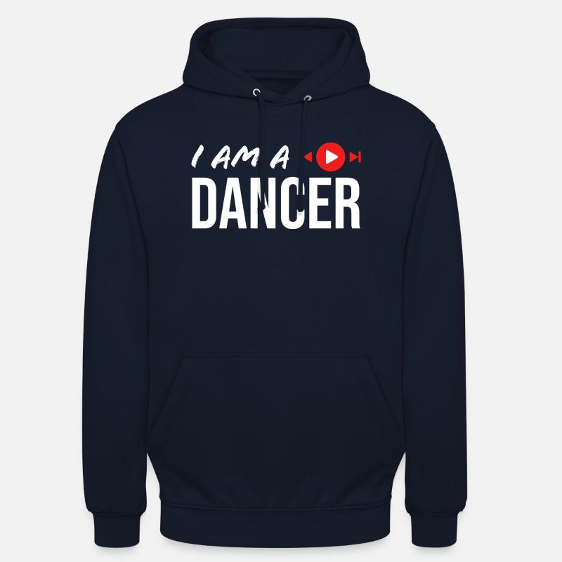 JE SUIS DANSEUSE - Sweat-shirt à capuche unisexe - marine