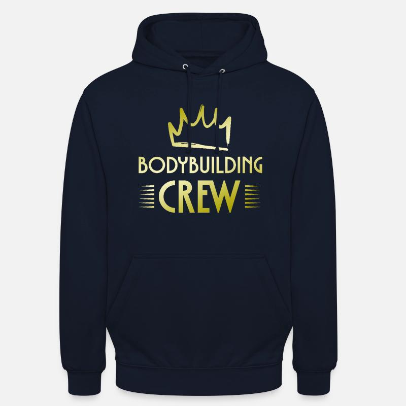 Équipe de musculation - Sweat-shirt à capuche unisexe - marine