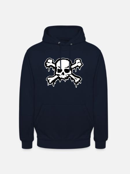 Totenkopf - Unisex Hoodie - Navy
