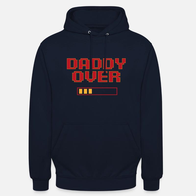 daddy over - Sweat-shirt à capuche unisexe - marine