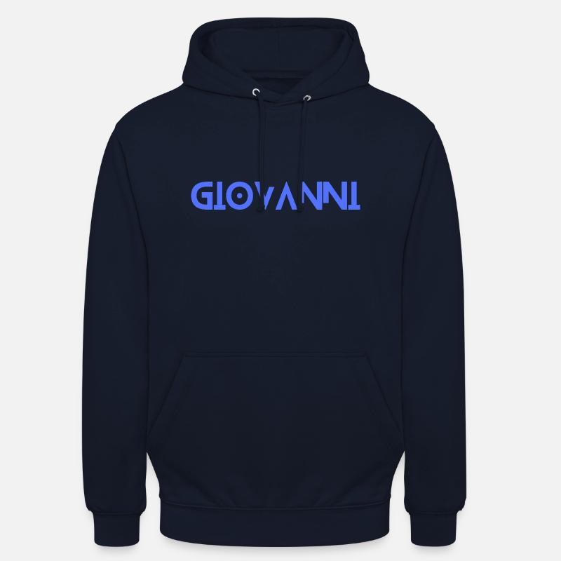 Giovanni - Sweat-shirt à capuche unisexe - marine