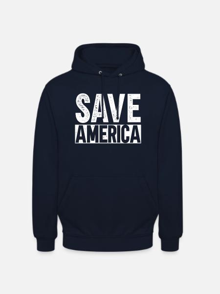 Save America - Unisex Hoodie - navy