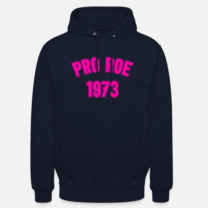 1973 Pro Roe - Sweat-shirt à capuche unisexe - marine