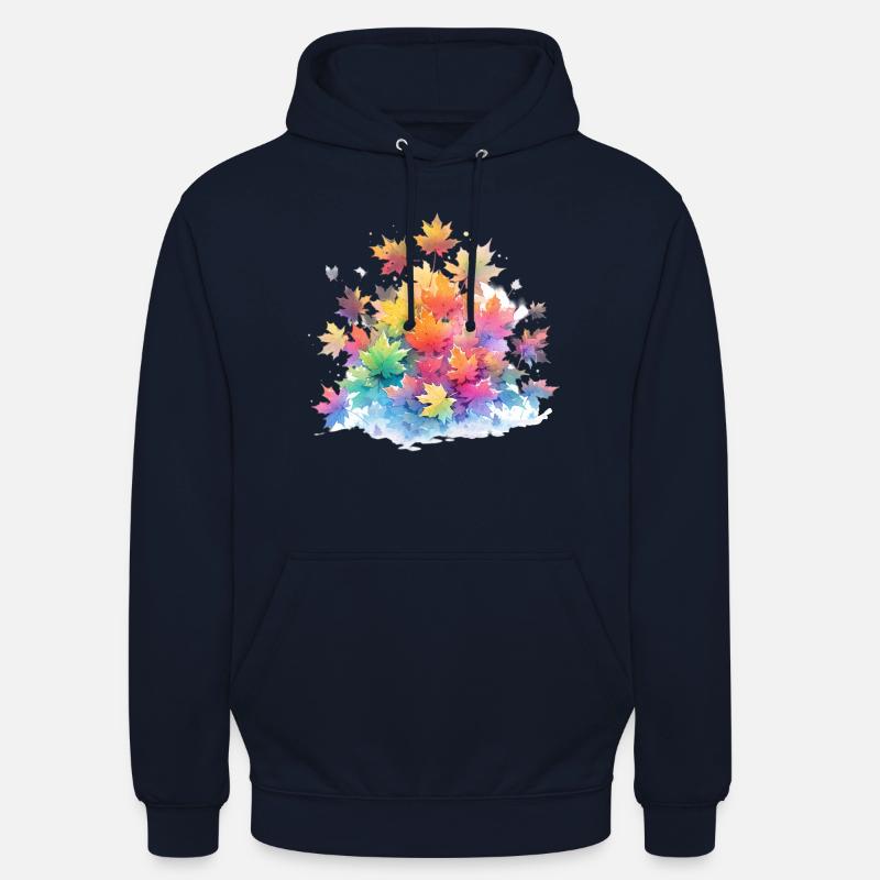 Fierté Maple Leafs - Sweat-shirt à capuche unisexe - marine