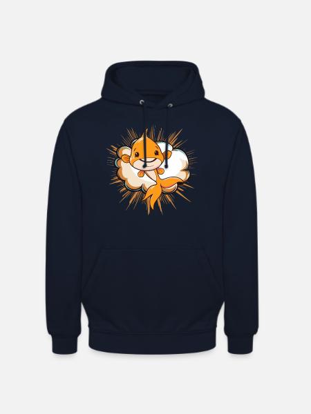 Fische Fischen - Unisex Hoodie - Navy