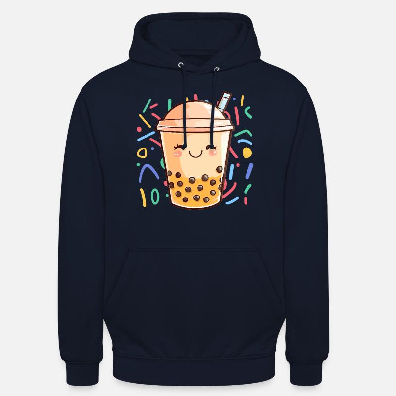 Boisson gazeuse Boba Bubbletea - Sweat-shirt à capuche unisexe - marine
