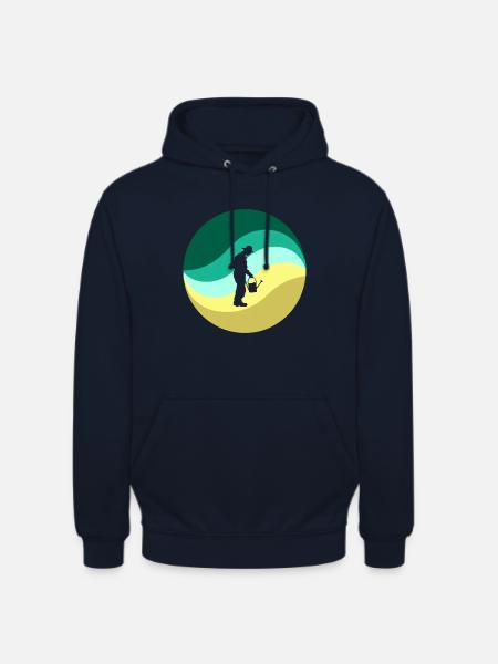 Blume Hobbygärtner - Unisex Hoodie - Navy