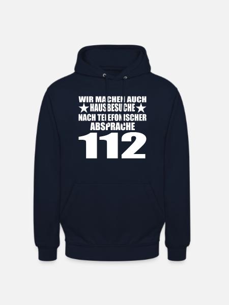 Feuerwehr - Unisex Hoodie - Navy
