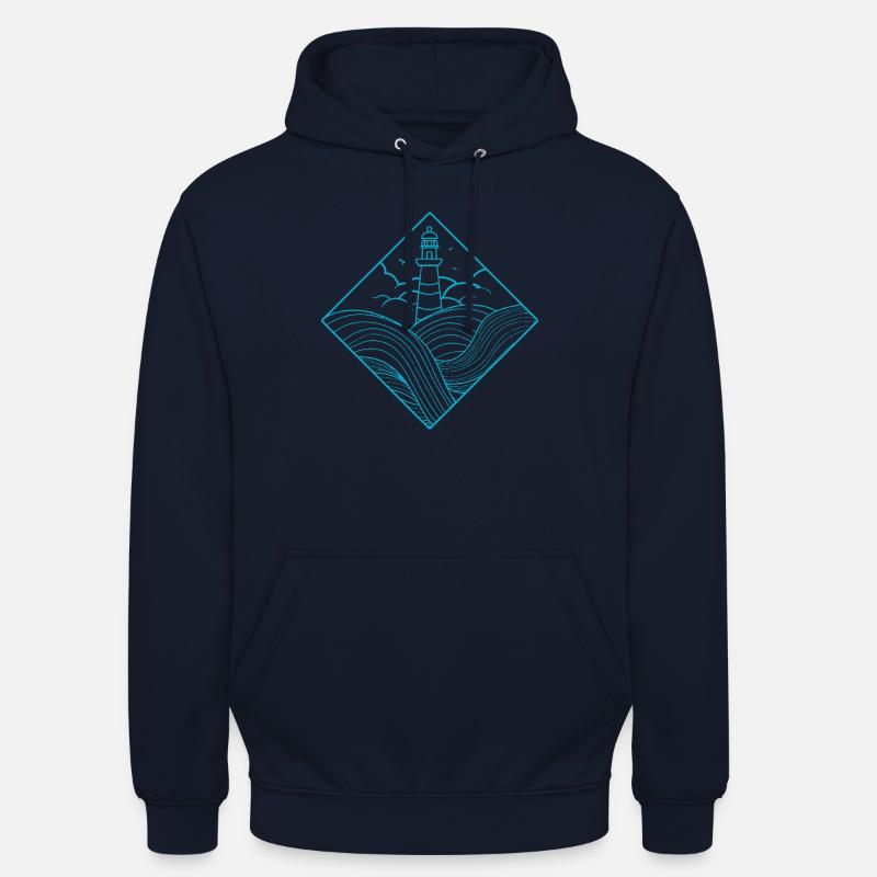 lighthouse - Unisex Hoodie - navy