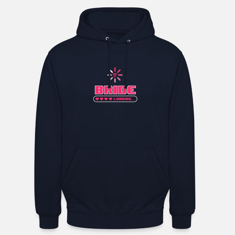 Bride Loading 90s Style - Unisex Hoodie - Navy