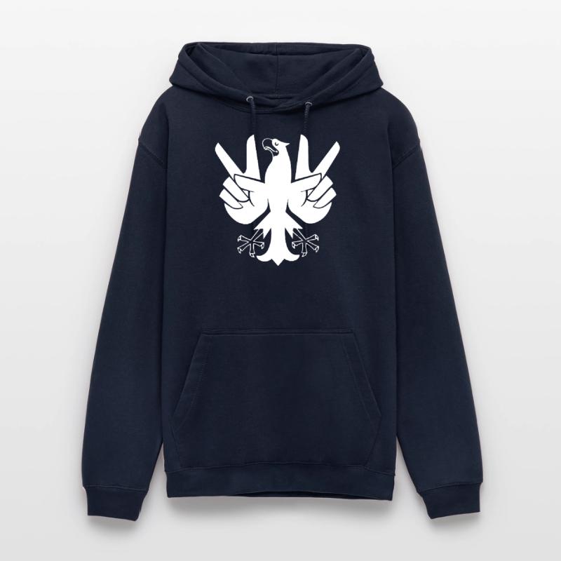 Cool Peace Eagle | Peace Eagle | German eagle Unisex Hoodie