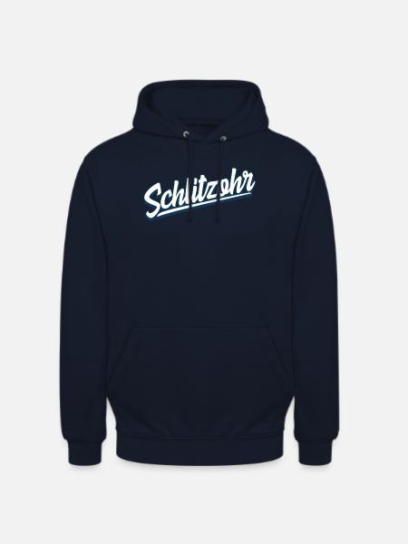 Schlitzohr - Schweizerdeutsch - Mundart - Dialekt - Unisex Hoodie - Navy