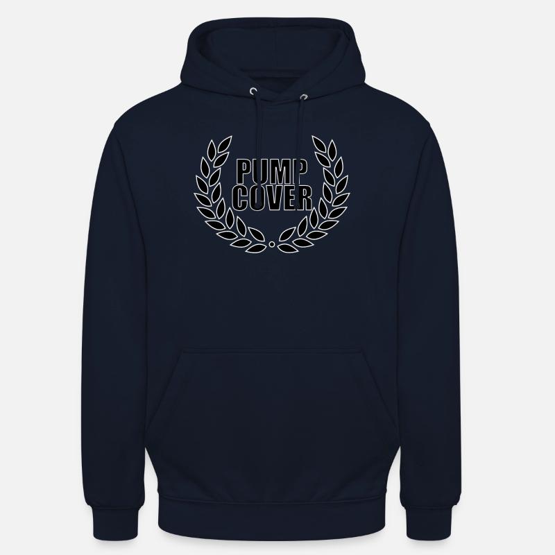 Couvercle de pompe - Sweat-shirt à capuche unisexe - marine