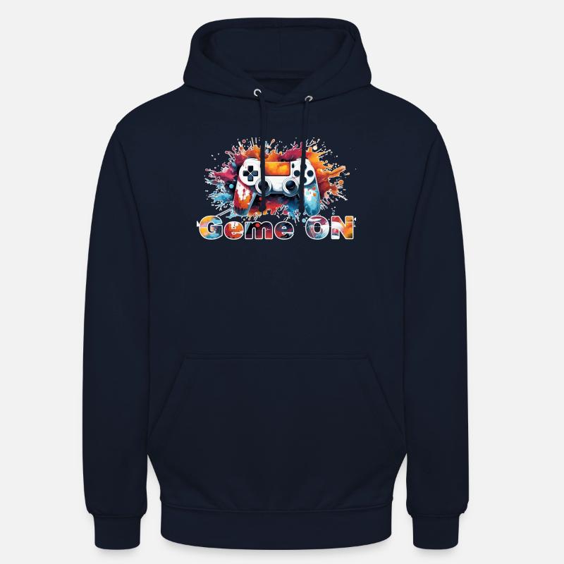 Controller GameON - Unisex Hoodie - Navy