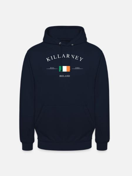 Killarney Irland – Urlaub Souvenir & Geschenk - Unisex Hoodie - Navy