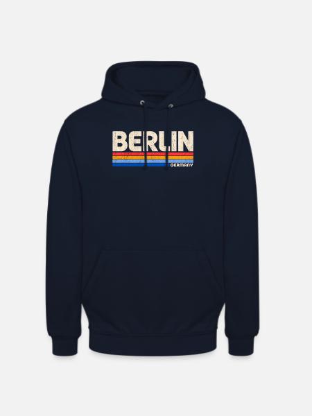 Berlin - Deutschland - Germany - Unisex Hoodie - Navy