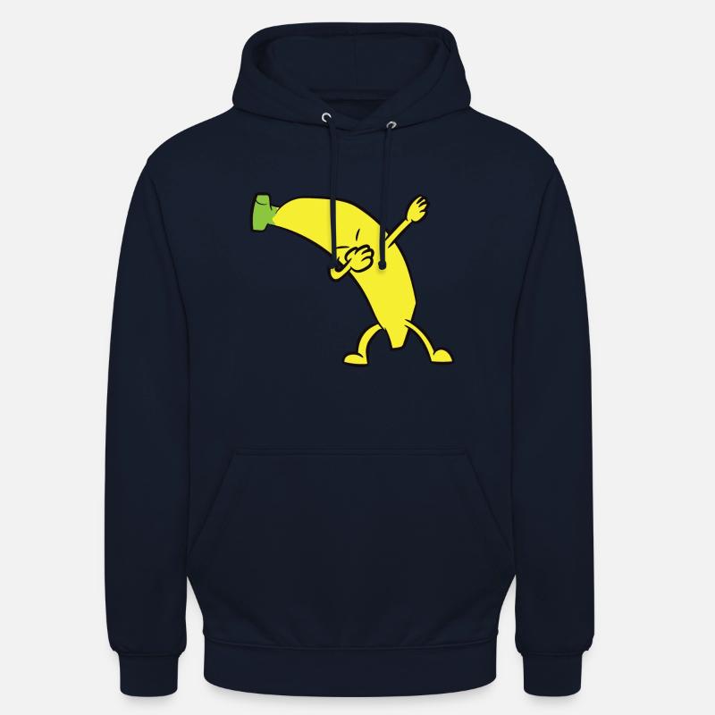 Banane - DAB, dabbing, tamponner, danser - Sweat-shirt à capuche unisexe - marine