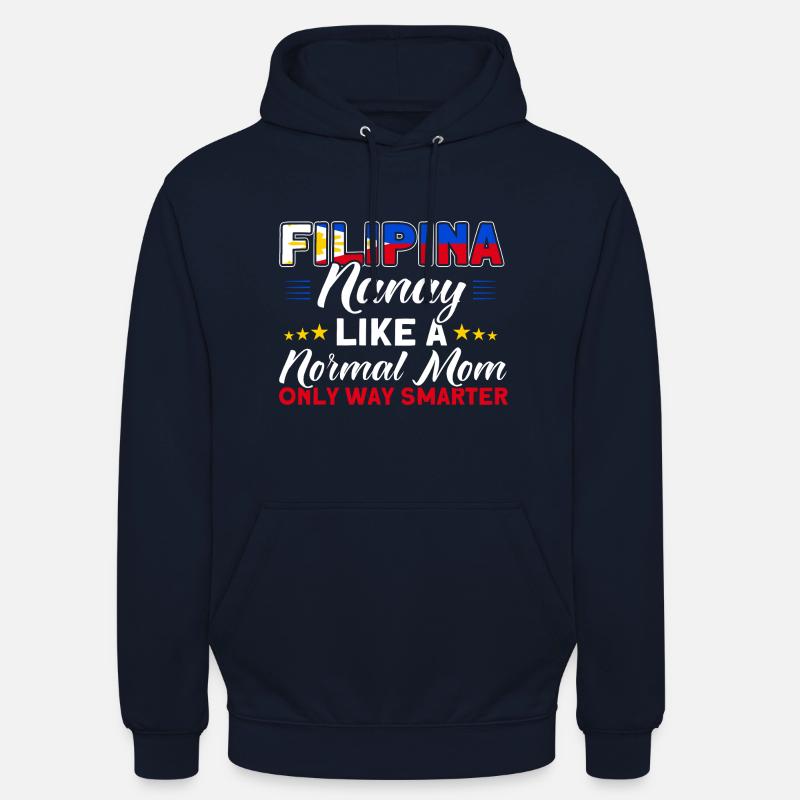 Philippines Drapeau philippin - Sweat-shirt à capuche unisexe - marine