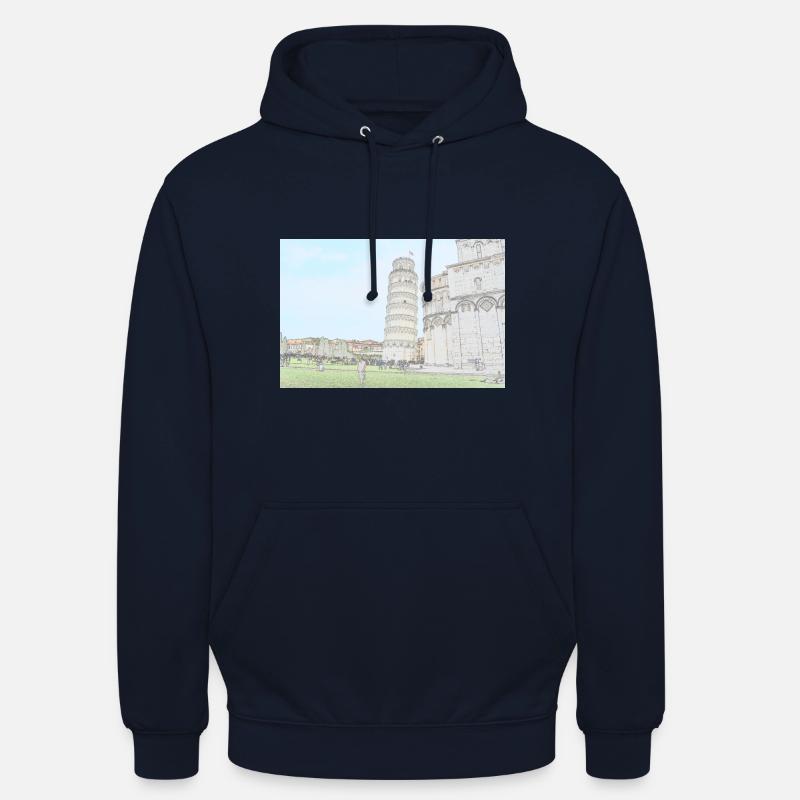 Pisa - Unisex Hoodie - navy
