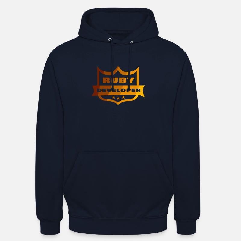 Ruby Developer - Unisex Hoodie - navy
