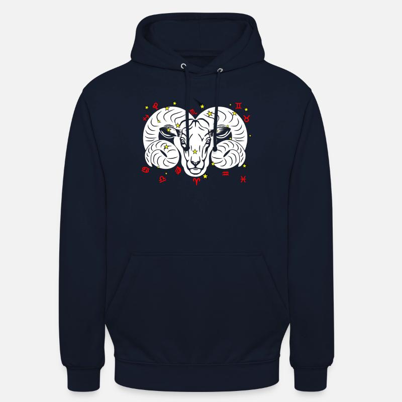 Widder-Farbe - Unisex Hoodie - Navy