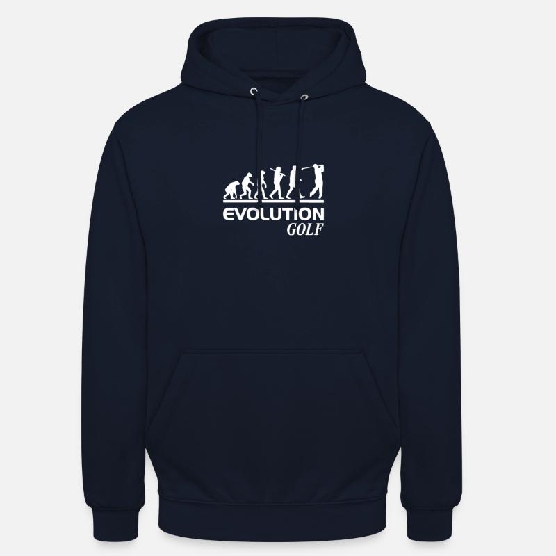 Evolution golf - Sweat-shirt à capuche unisexe - marine