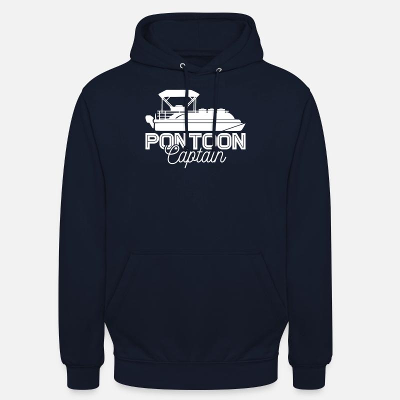 Boot Motorboot Boote Schiff - Unisex Hoodie - Navy