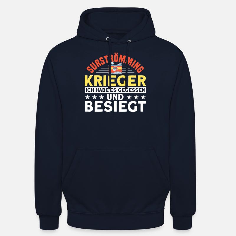 Surströmming Challenge Schweden Surströmming - Unisex Hoodie - Navy