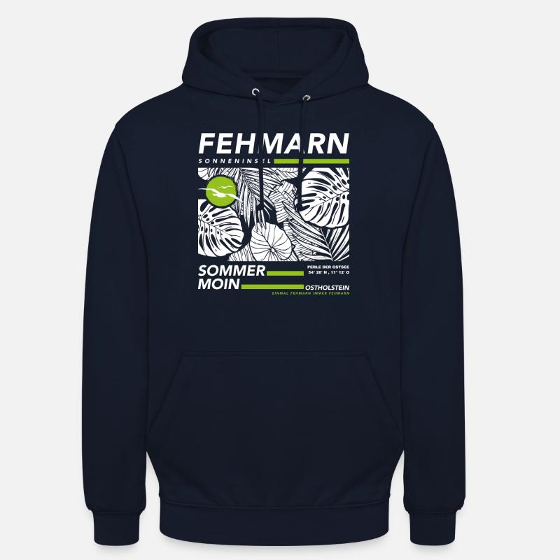 Fehmarn Ostsee - Unisex Hoodie - Navy