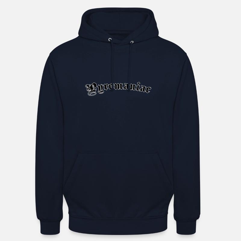 Pyromane - Sweat-shirt à capuche unisexe - marine