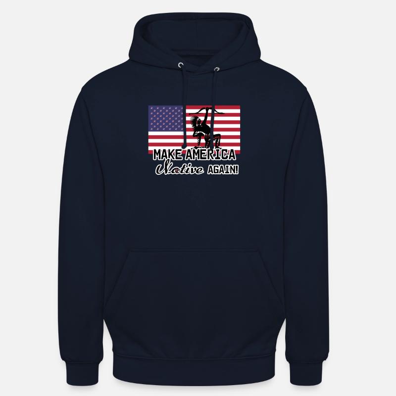 Make America Native again - Unisex Hoodie - navy