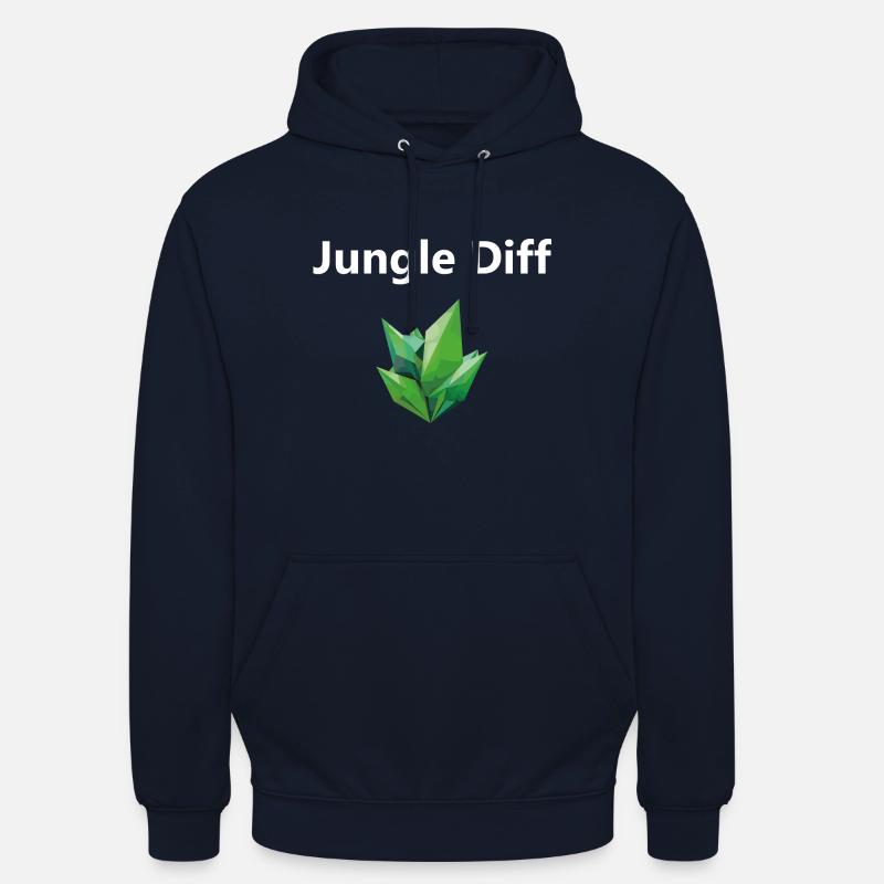 Diff League Legend Jungle Blanc - Sweat-shirt à capuche unisexe - marine