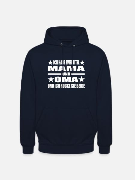 Mama - Unisex Hoodie - Navy