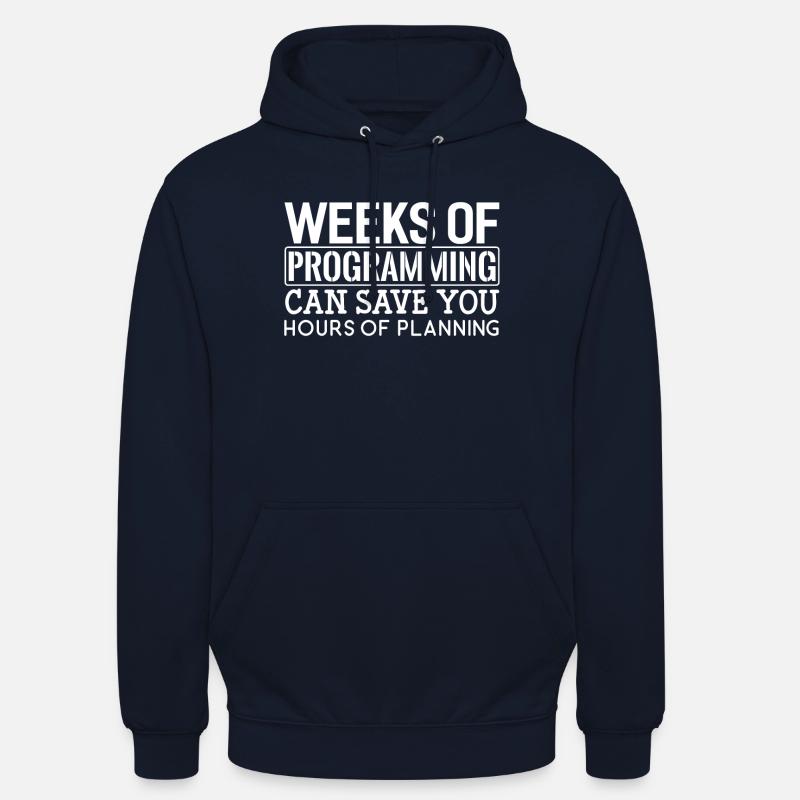 Programmeurs semaines De Programmation Sweat-shirt à capuche unisexe
