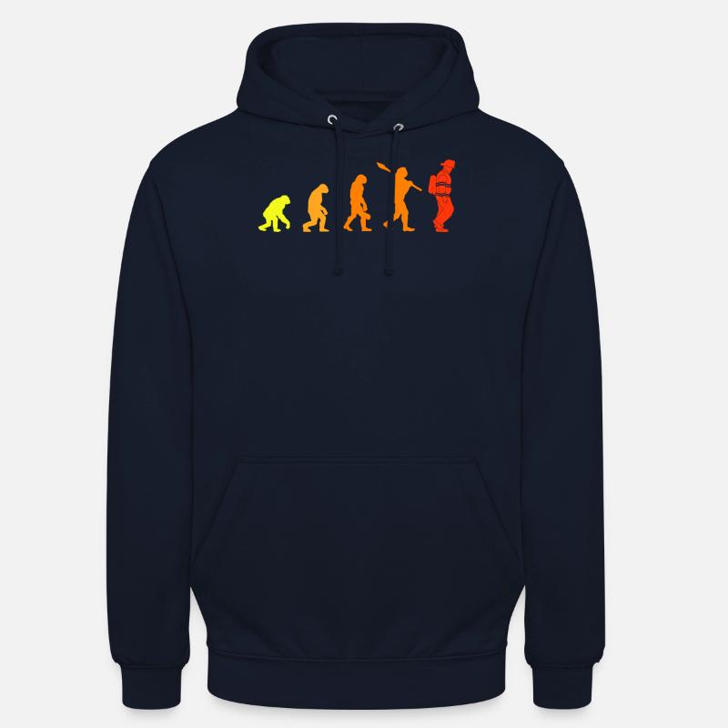 Firefighters Evolution - Firefighter Firefighter - Unisex Hoodie - navy