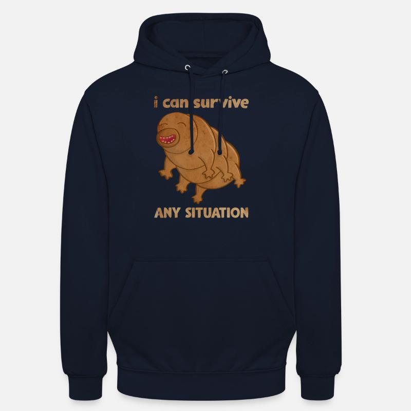 Bärtierchen Mikrobiologe Tardigrade Geschenk - Unisex Hoodie - Navy
