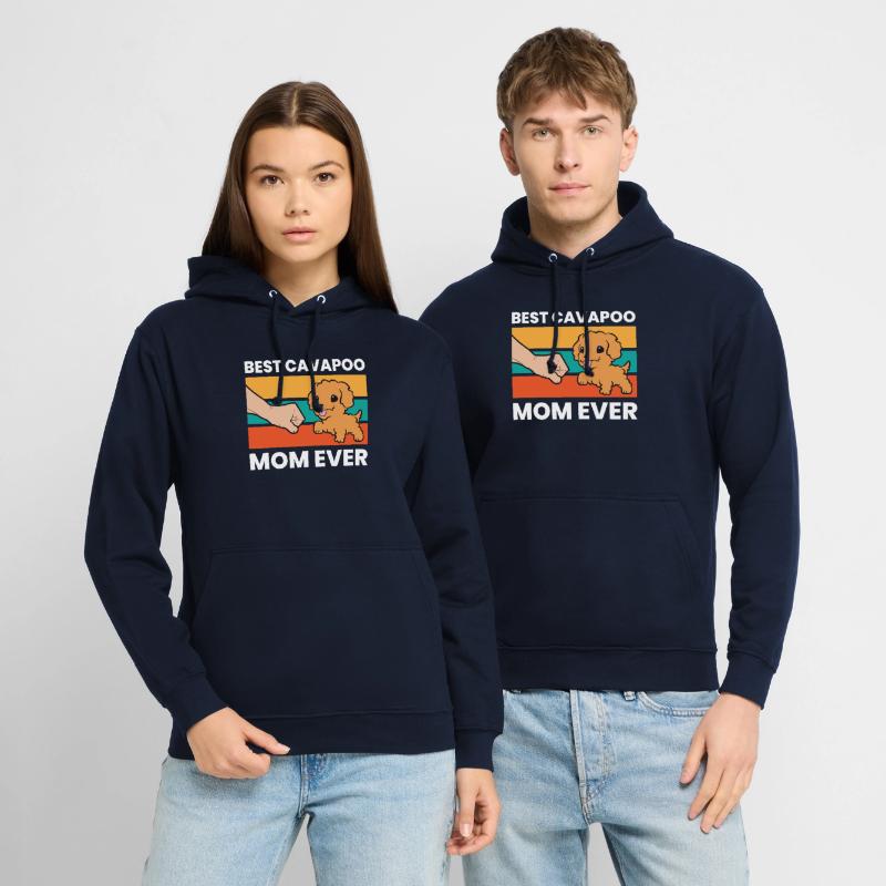 Cavapoo Hund Mama Cavoodle Beste Cavapoo Mama Unisex Hoodie