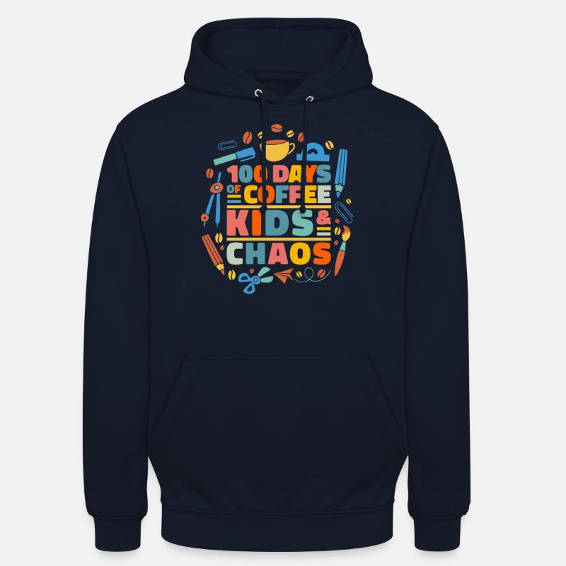 Enseignant Professeur d’école Enseignant Enseignant - Sweat-shirt à capuche unisexe - marine