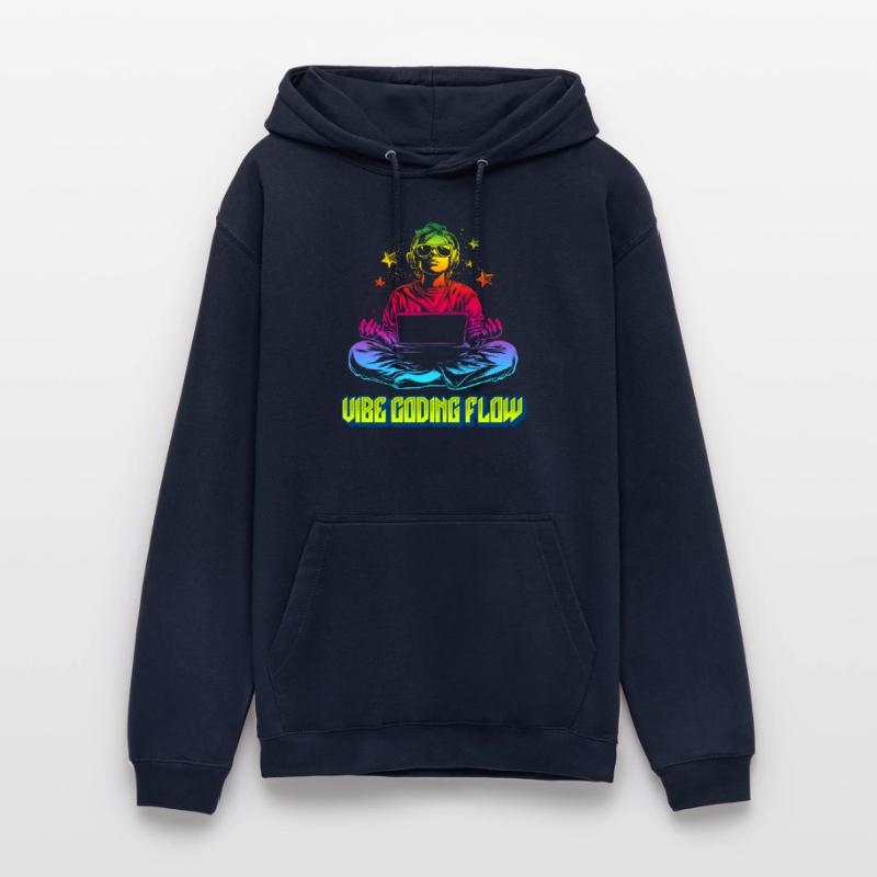 VIBE CODING FLOW – Programmers & Coders Unisex Hoodie