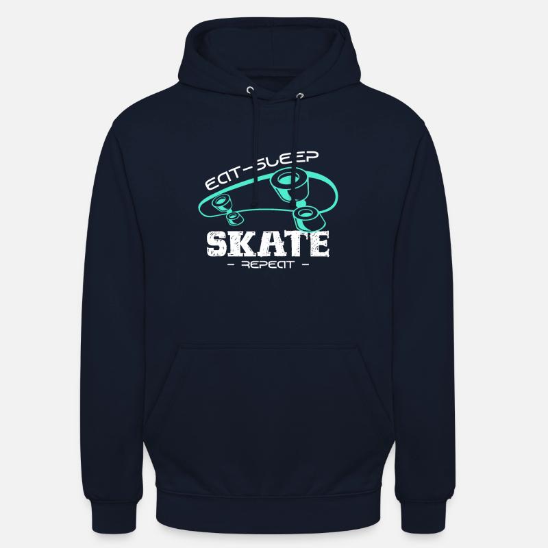skateboard - Unisex Hoodie - navy