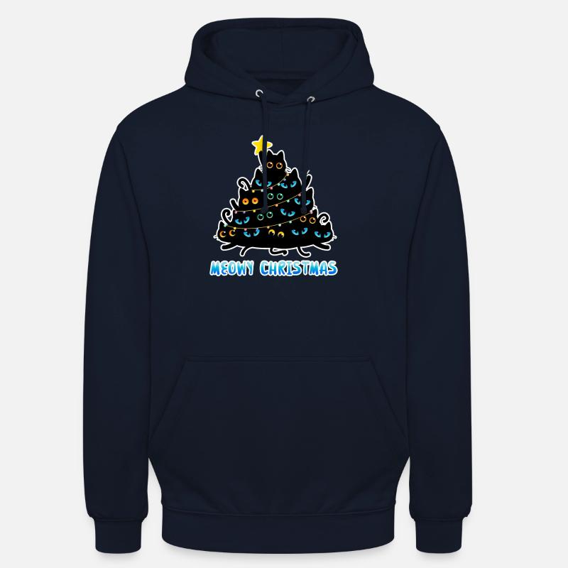 Noël De Noël De Noël - Sweat-shirt à capuche unisexe - marine