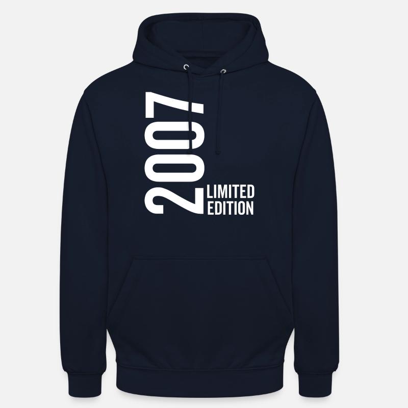 Édition limitée 2007 - Sweat-shirt à capuche unisexe - marine