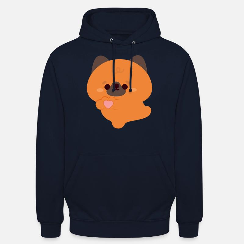 Amour Berger Allemand - Sweat-shirt à capuche unisexe - marine